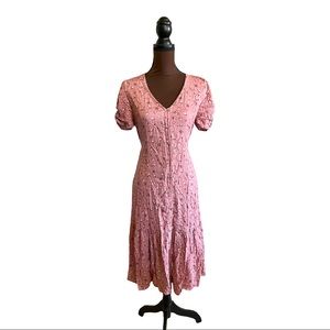 Wild Fable NWT mauve floral print dress size small